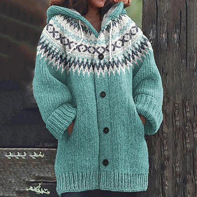 Valentina Knitted cardigan in wool