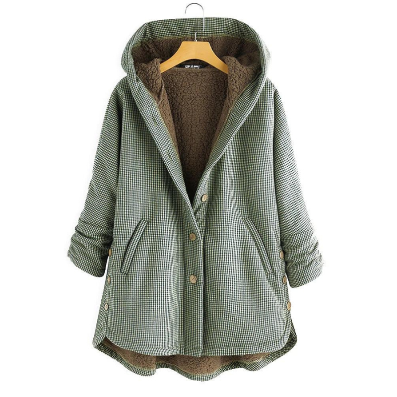 Helma™ - Elegant and comfortable hooded jacket for women