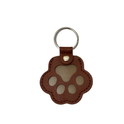 Dog Paw Keepsake Keychain – Carry Your Pet’s Hair Forever