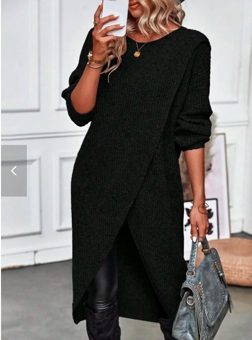 Olivia - Knitted Long Dress