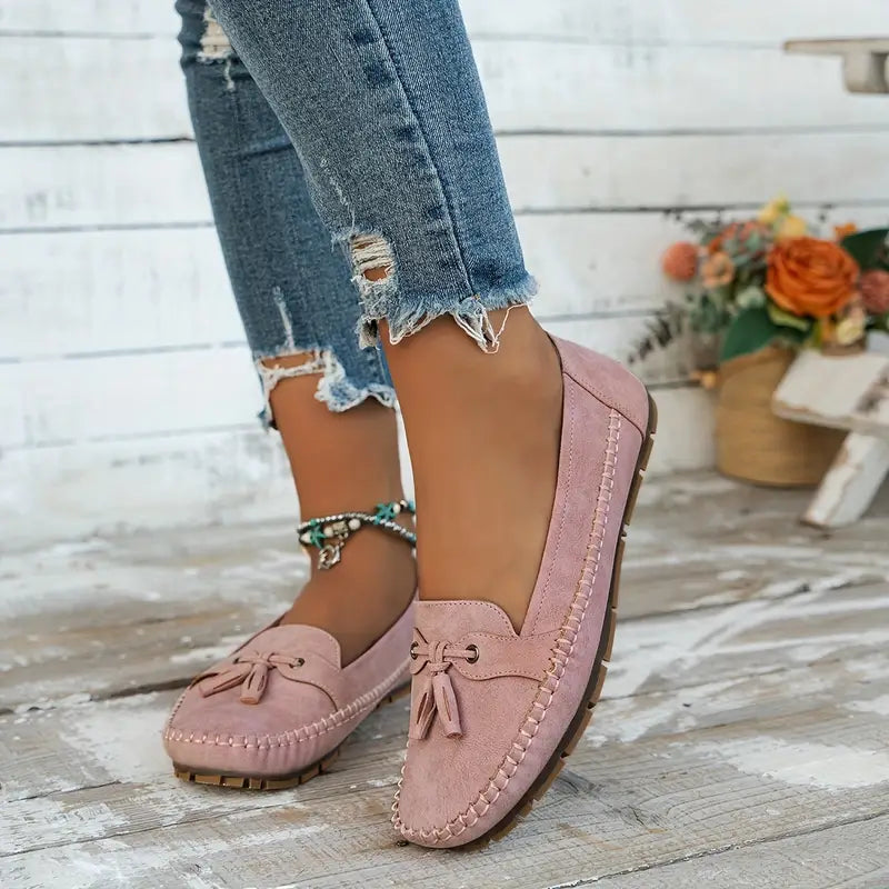 Madilyn™ | Casual Tassel Moccasins