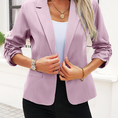 Casual Open-Front Blazer