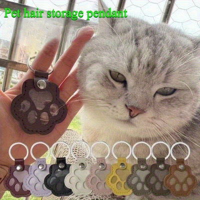 Dog Paw Keepsake Keychain – Carry Your Pet’s Hair Forever