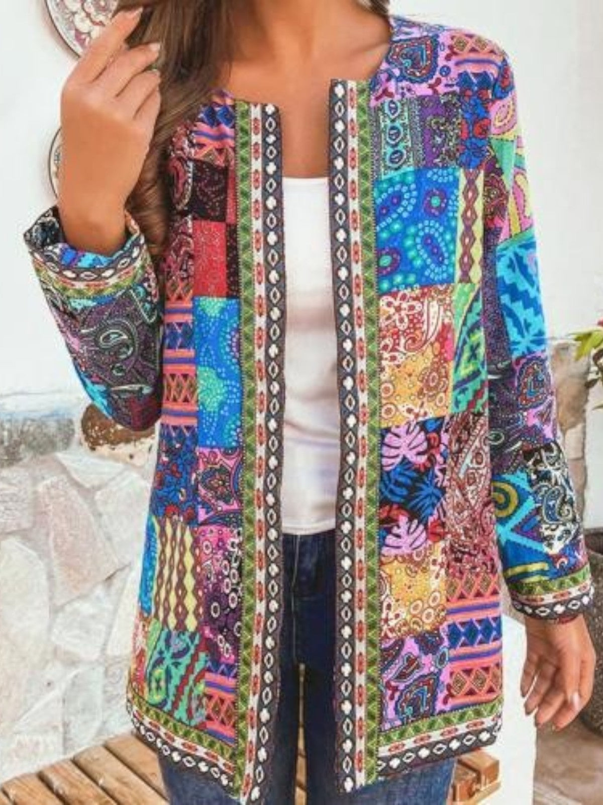 Scarlett Floral Cardigan Jacket