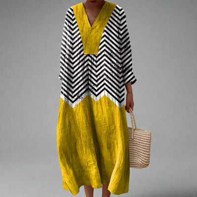 Tahlia | Elegant Geometric Dress