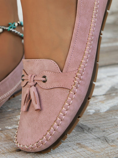 Madilyn™ | Casual Tassel Moccasins