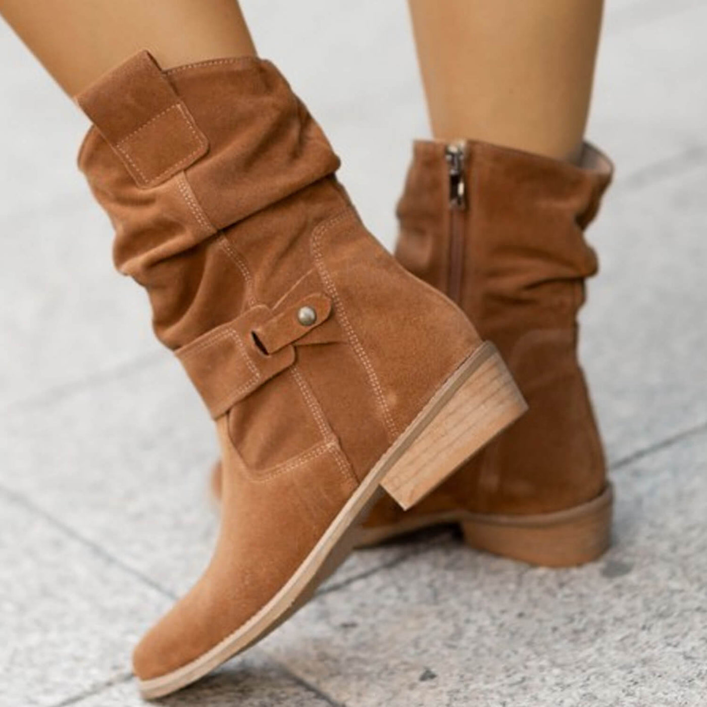 Celine™ | Women's Suede Boots