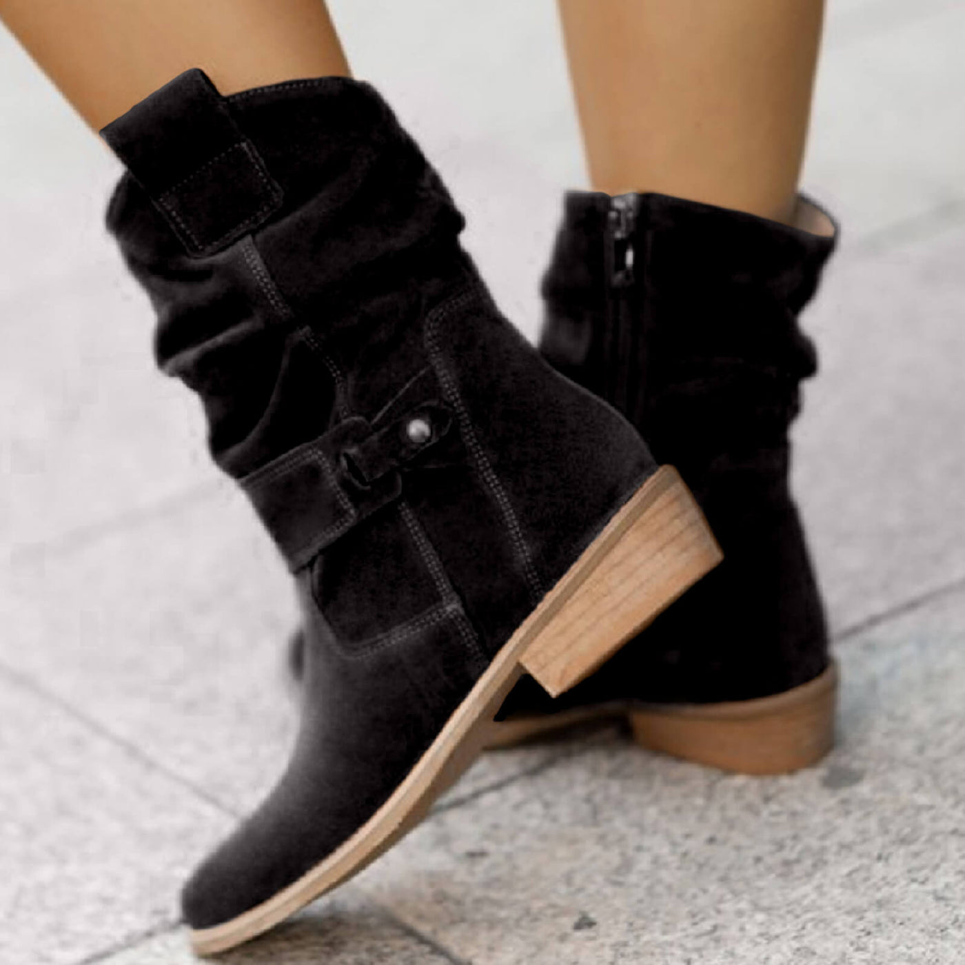 Celine™ | Women's Suede Boots