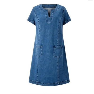 Matilda - Soft Denim Dress