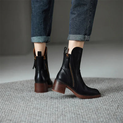 Margaret™ | Elegant Leather Boots