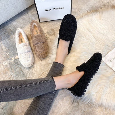 Bella™ | Warm Plush Loafers for Women