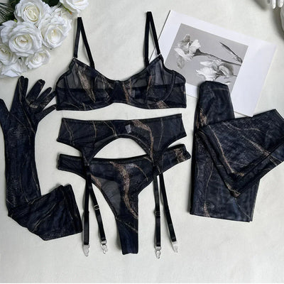 Valérie Tie Dye Lingerie Set