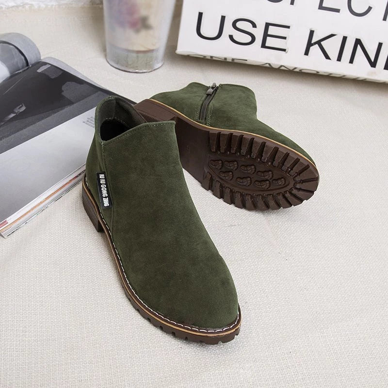 Mary™ | Thick Sole Ankle Boots