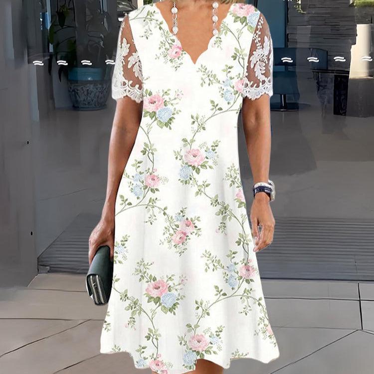 Diana | V-Neck Mini Dress