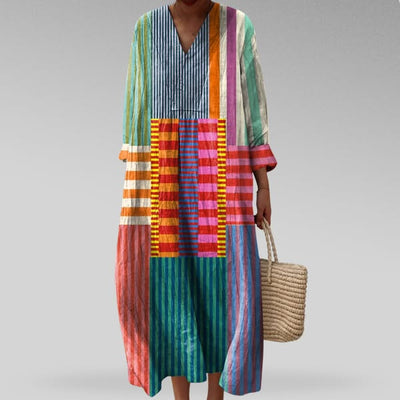 Tahlia | Elegant Geometric Dress