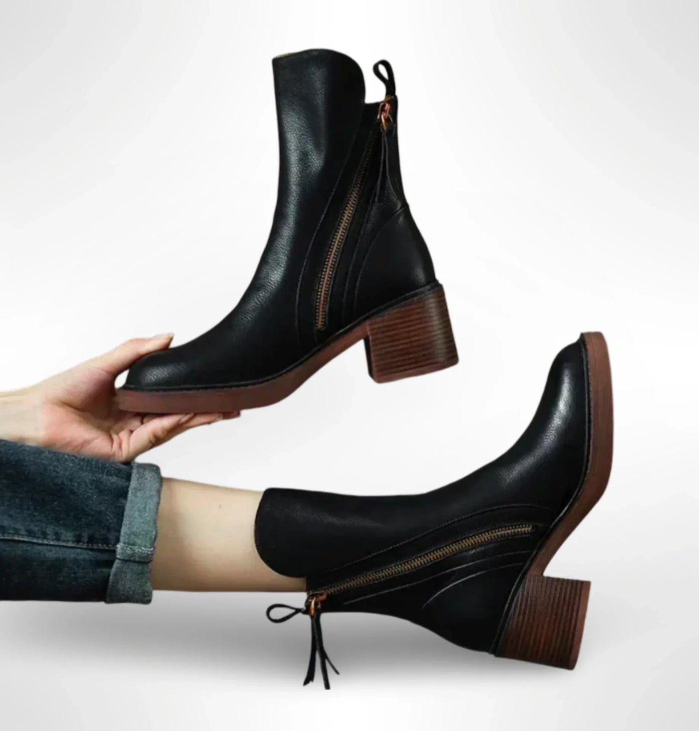 Margaret™ | Elegant Leather Boots